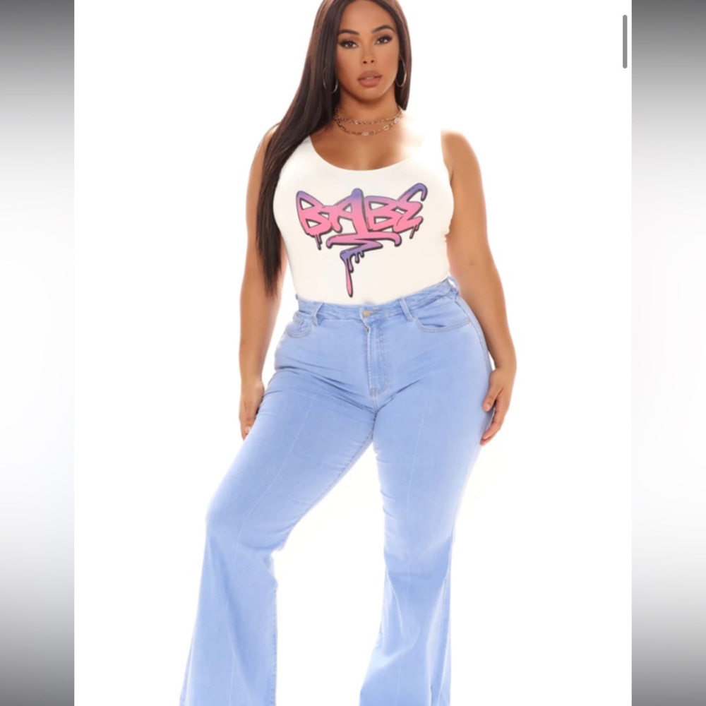 Fashion Nova babe bodysuit 💖 - Picture 3 of 8